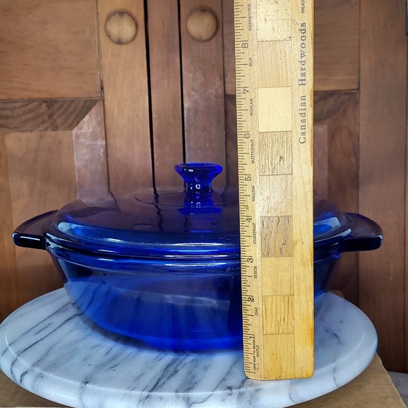 Cobalt Blue Casserole Dish - Picture 3 of 17